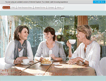 Tablet Screenshot of ladygrace.com